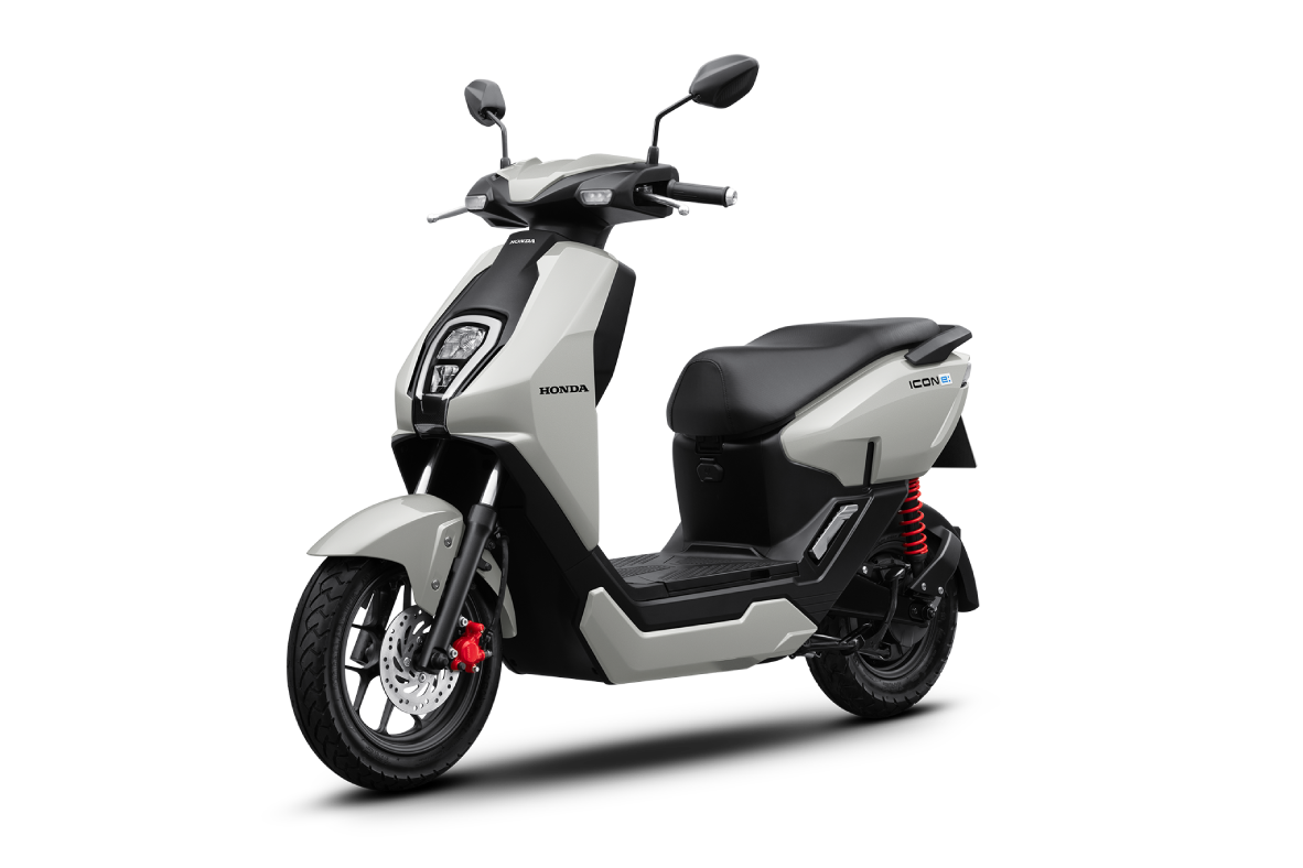 Xe máy điện Honda ICON e màu trắng