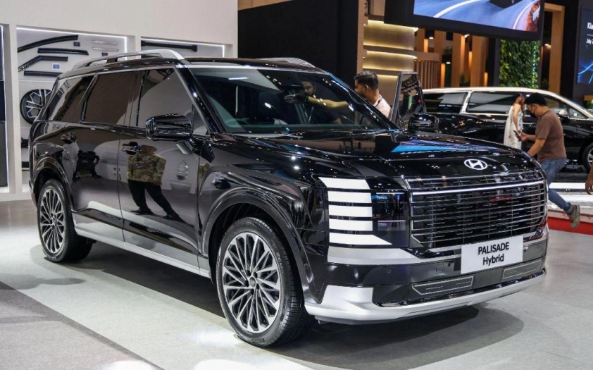 Hyundai Palisade Hybrid 2026 thiết kế ngoài xe