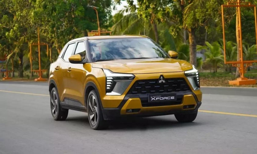 Mitsubishi Xforce trên đường phố