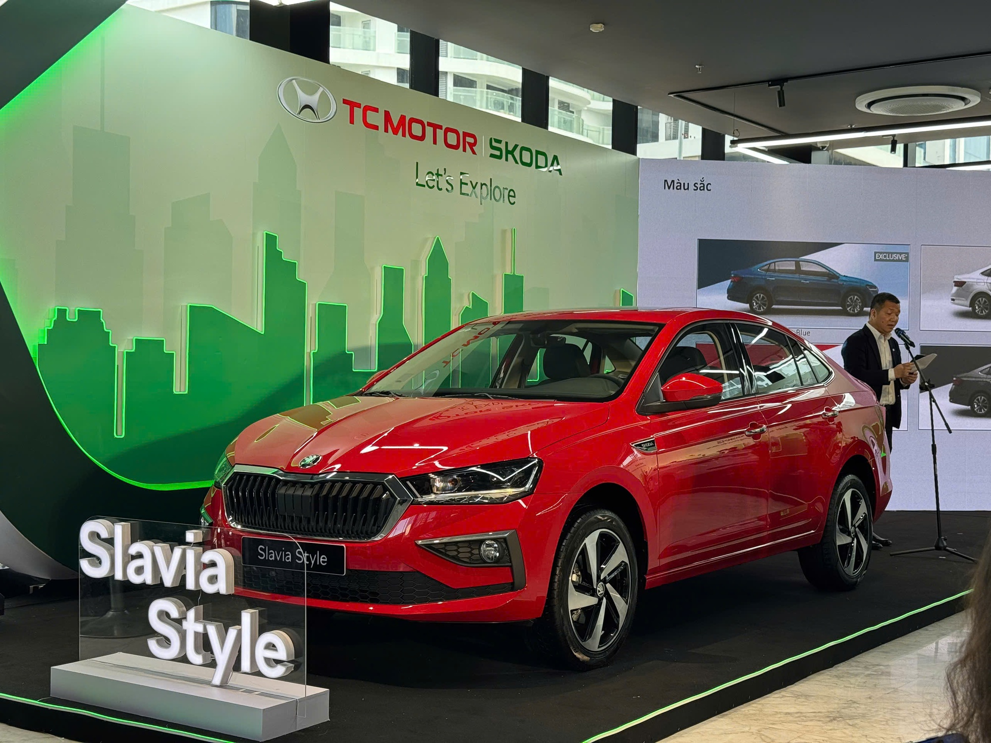 Xe Slavia phiên bản Active