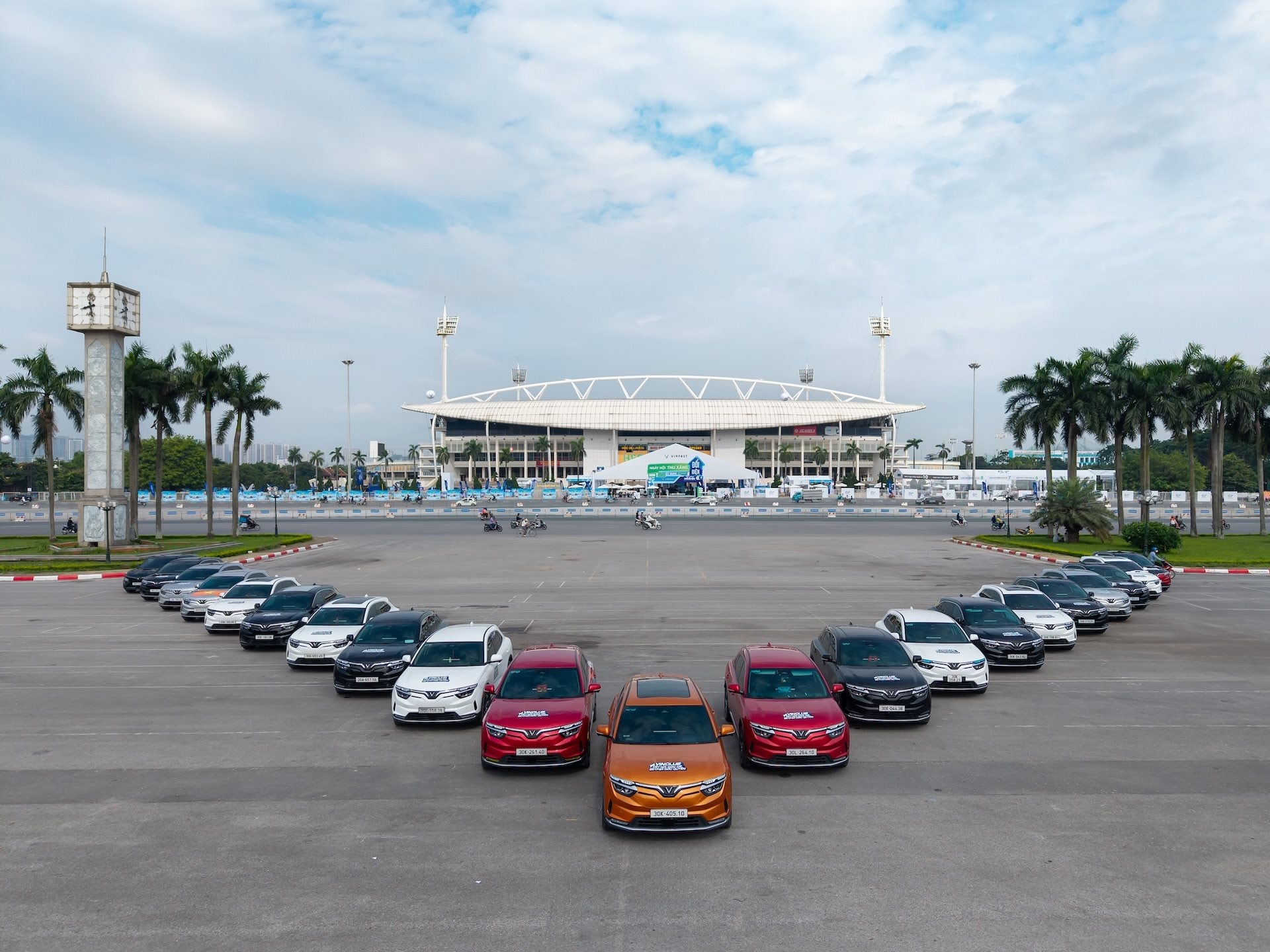 Các mẫu xe điện được bàn giao trong tháng 8/2025