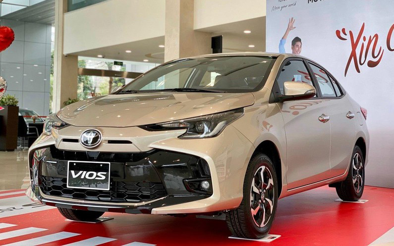 Toyota Vios không gian nội thất tiện nghi