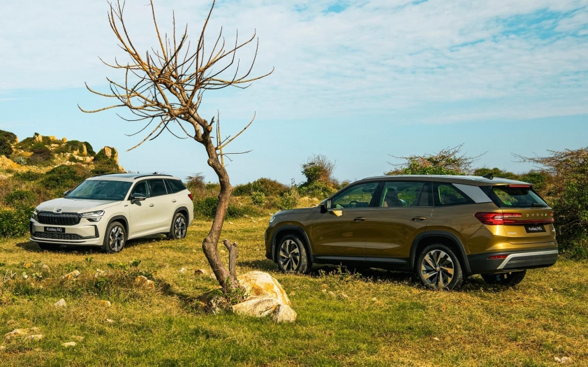 Nội thất xe Skoda Kodiaq