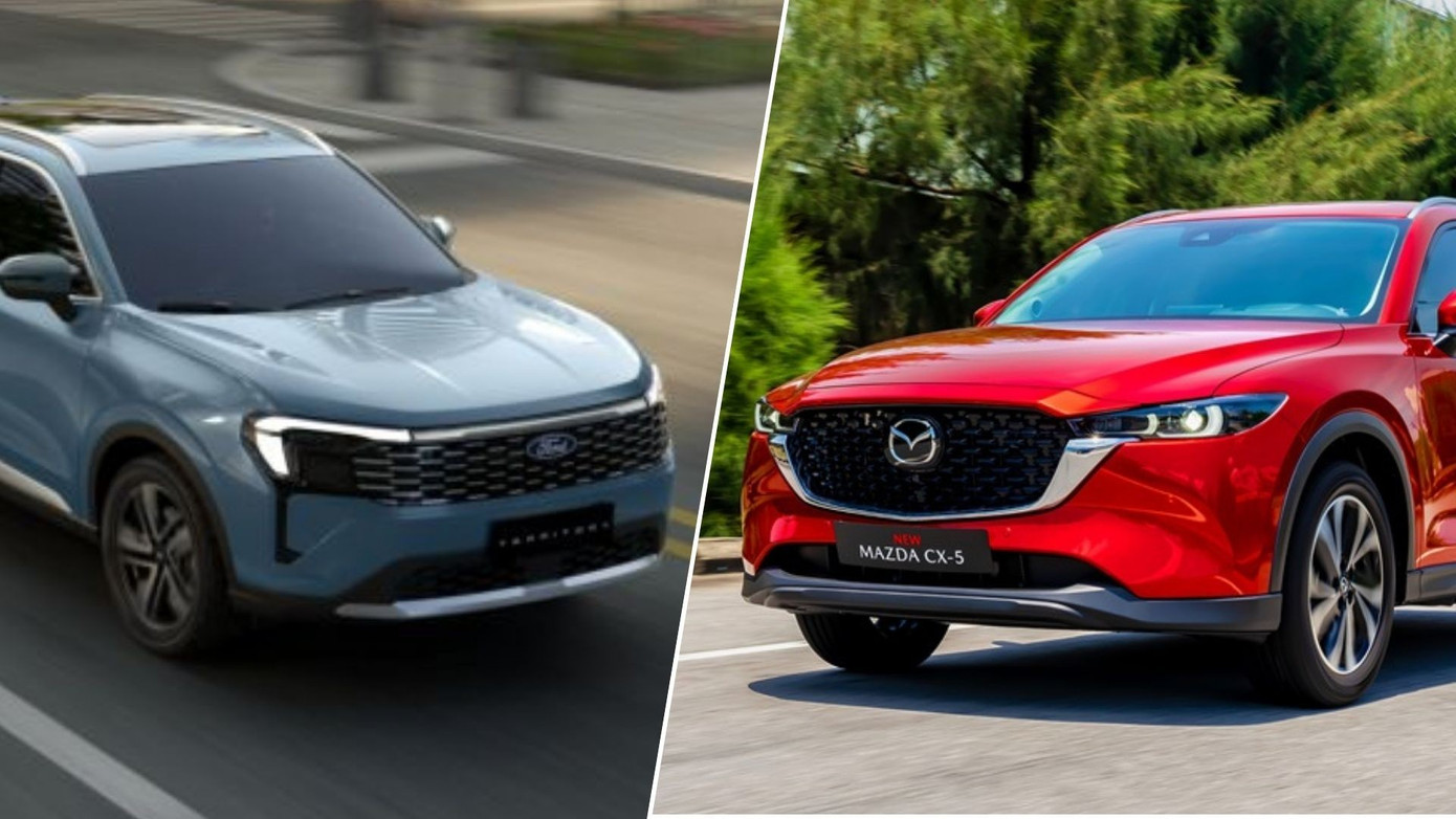 Ford Territory cạnh tranh sát sao với Mazda CX-5