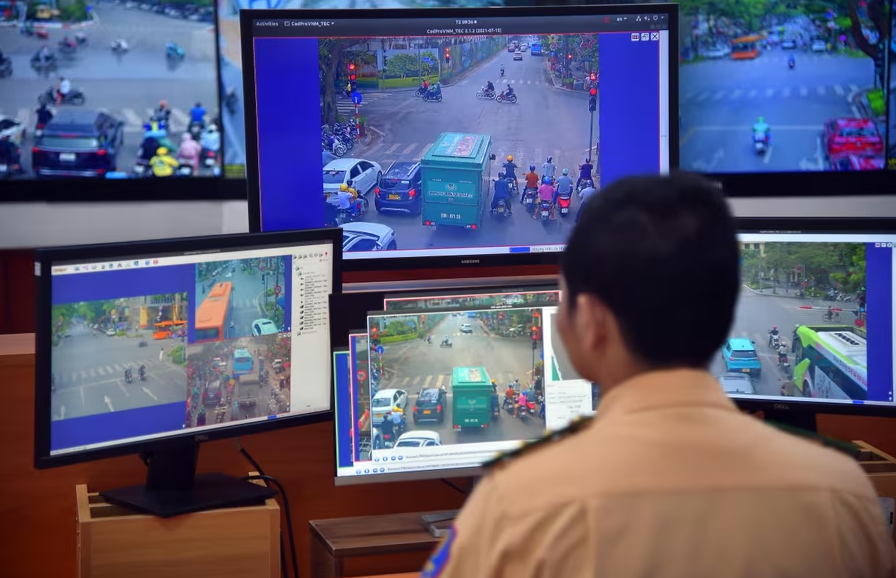 Hệ thống camera công nghệ AI thế hệ mới tại Hà Nội