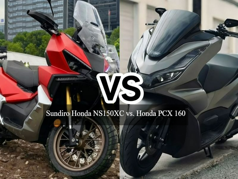 Thiết kế thể thao và gầm cao của NS150XC