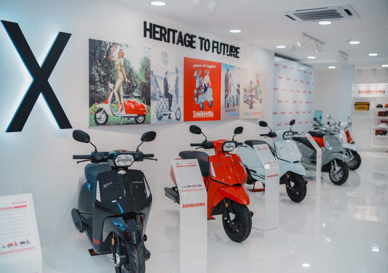 Showroom xe tay ga châu Âu tại Việt Nam