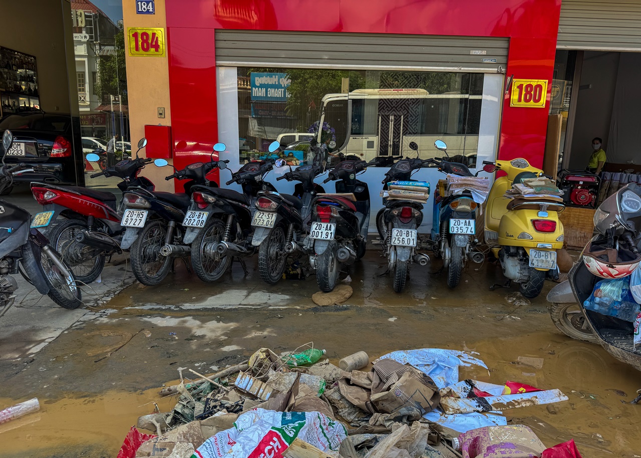 Phương tiện khác cũng bị thiệt hại