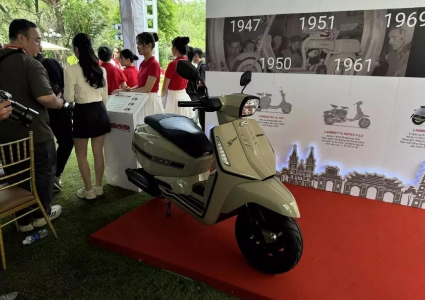 Lambretta X300 Lambretta X300 tổng thể