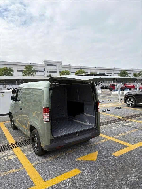 Cửa hậu lật phía sau của VinFast EC Van