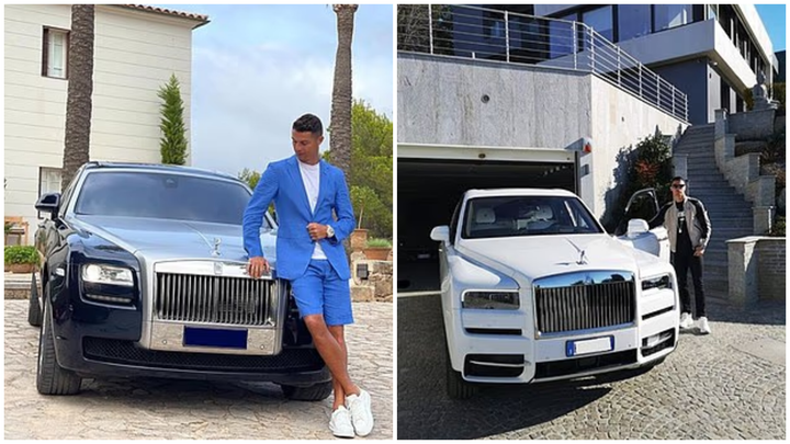 Rolls-Royce Cullinan và Phantom Drophead của Ronaldo