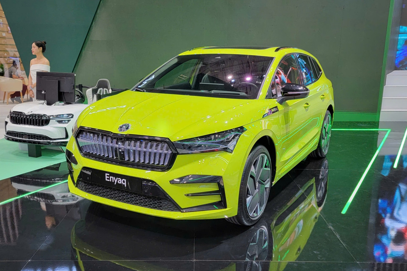 Xe điện Skoda Enyaq tại VMS 2024