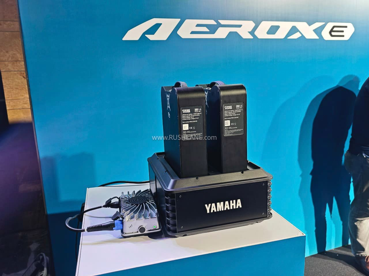 Pin lithium-ion dung lượng cao trên Aerox E