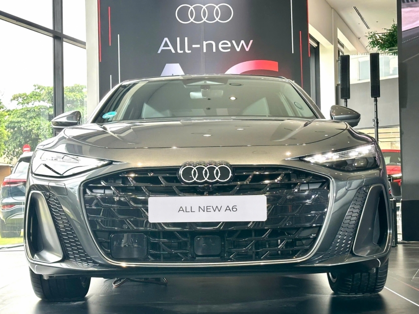 Thiết kế ngoại thất Audi A6 2026