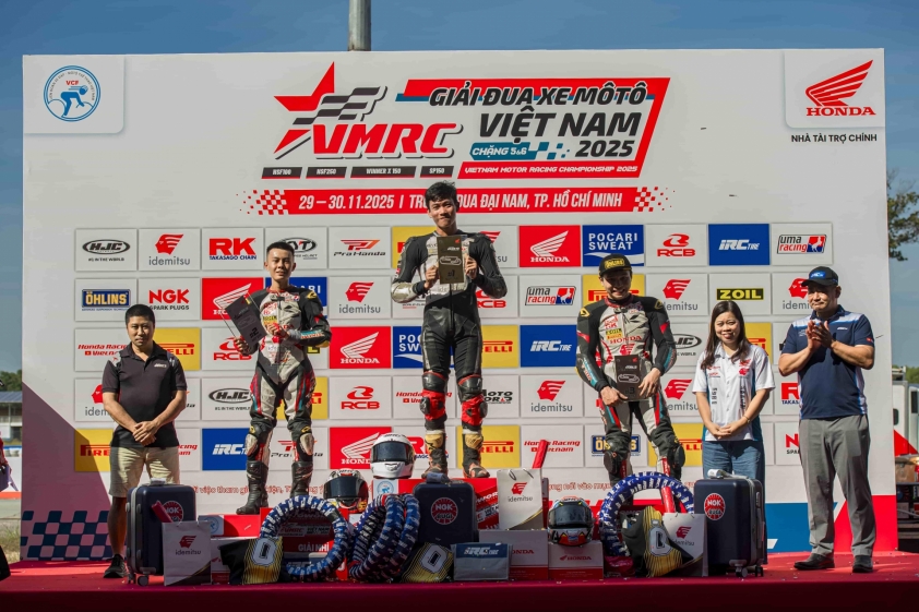 Kết quả hệ NSF250 chặng 5 Các tay đua hệ NSF250