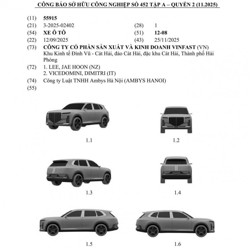 SUV cỡ lớn với lưới tản nhiệt hình tấm khiên