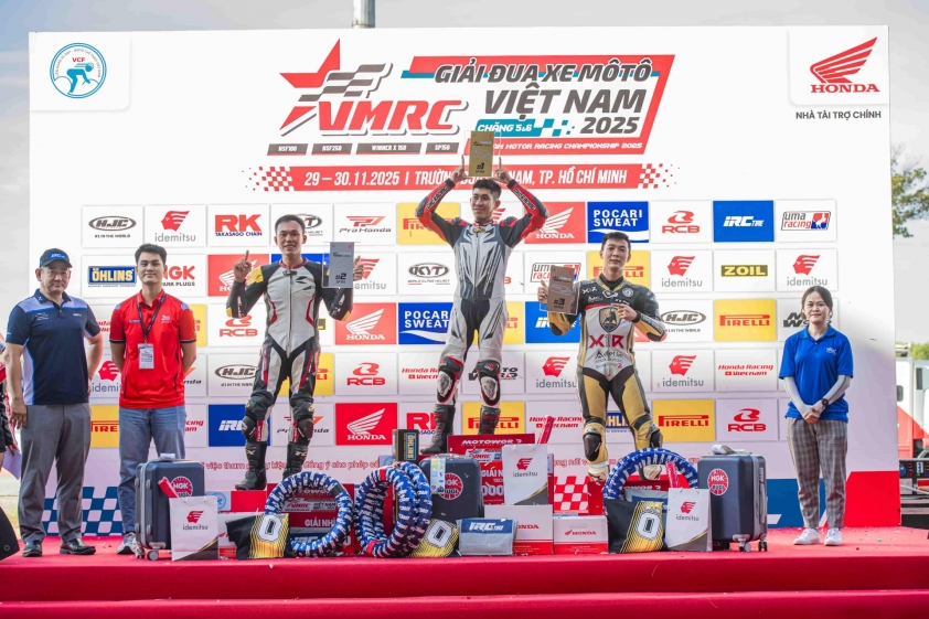 Kết quả hệ SP150 chặng 5 Các tay đua hệ SP150 thi đấu sôi nổi