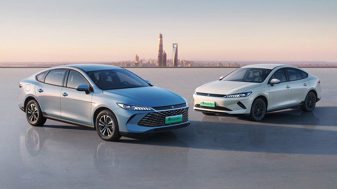 Sedan hybrid Qin Plus DM-i