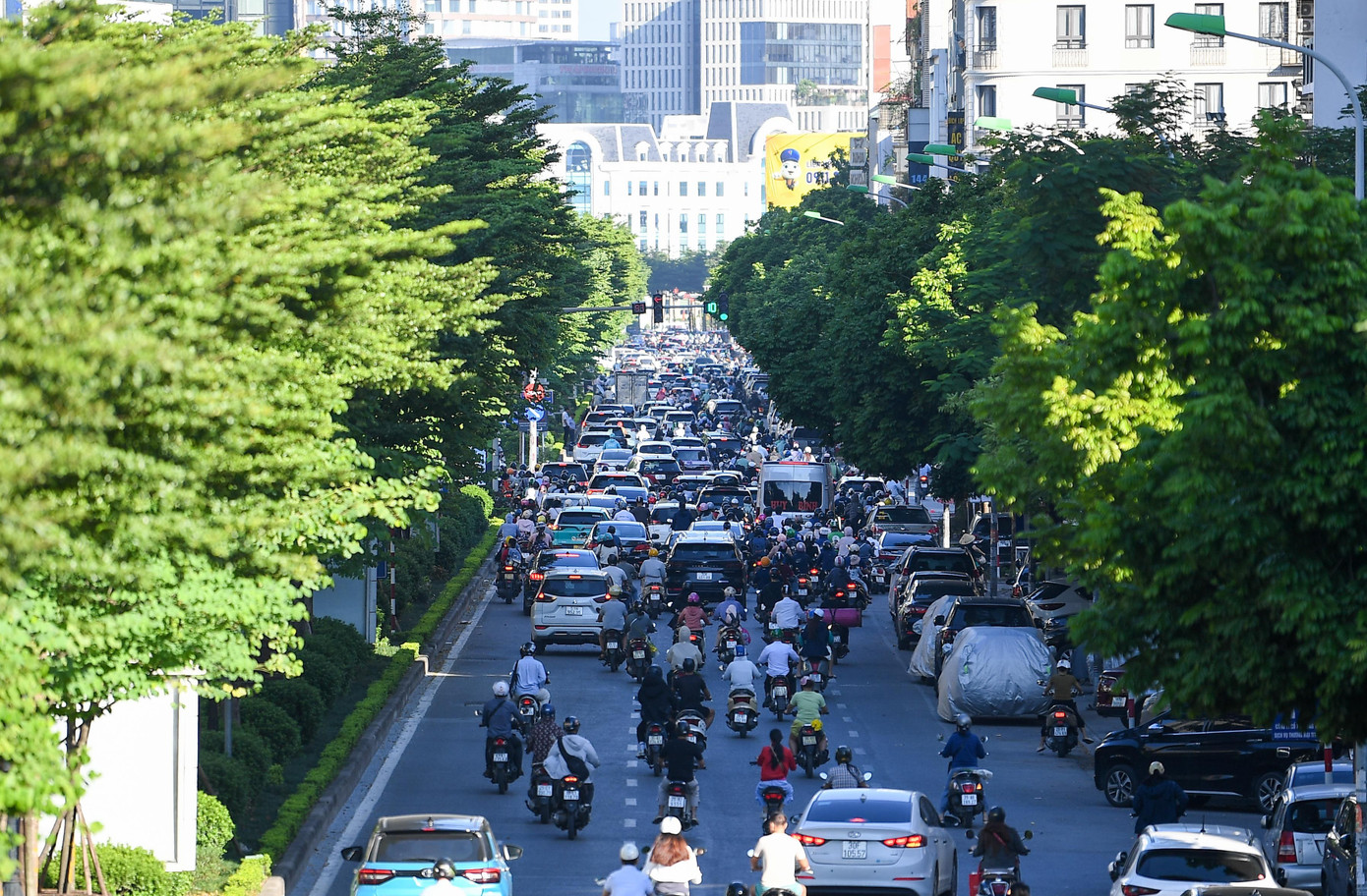 Bản đồ vùng phát thải thấp ở Hà Nội