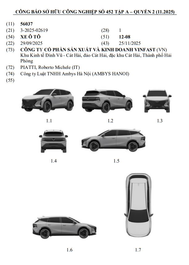 Mẫu SUV thứ ba với logo truyền thống SUV mới có lưới tản nhiệt và bánh xe khác biệt